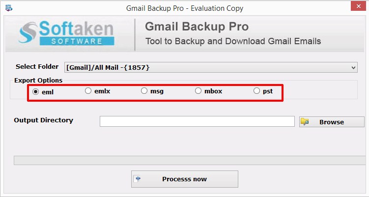 choose file format