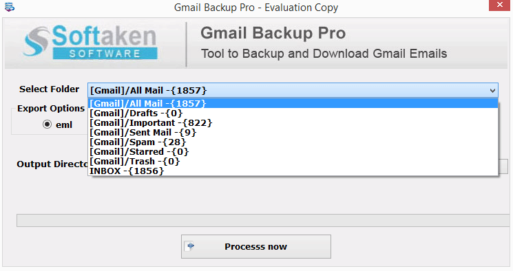 select folder backup